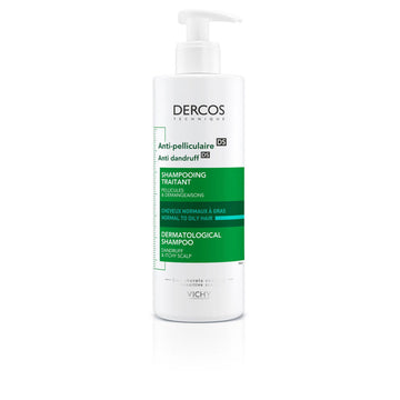Vichy Dercos Technique Anti-Dandruff Shampoo for Normal to Oily Hair 390 ml