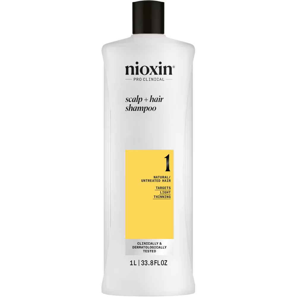 Nioxin System 1 Scalp + Hair Shampoo 1000ml