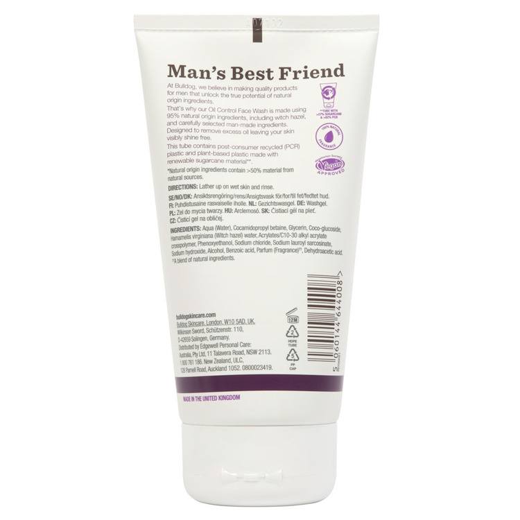Bulldog Oil Control Face Wash 150 ml - oil control face wash - Pure·Men