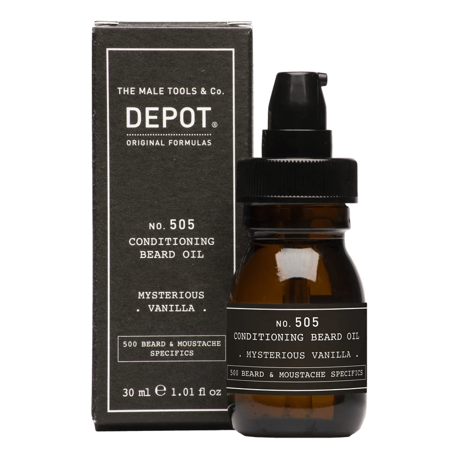 Depot No. 505 Conditioning Beard Oil Mysterious Vanilla 30 ml - Skjeggolje - Pure·Men