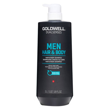 Goldwell Dualsenses Men Hair & Body Shampoo 1000ml - 2-i-1 - Pure·Men