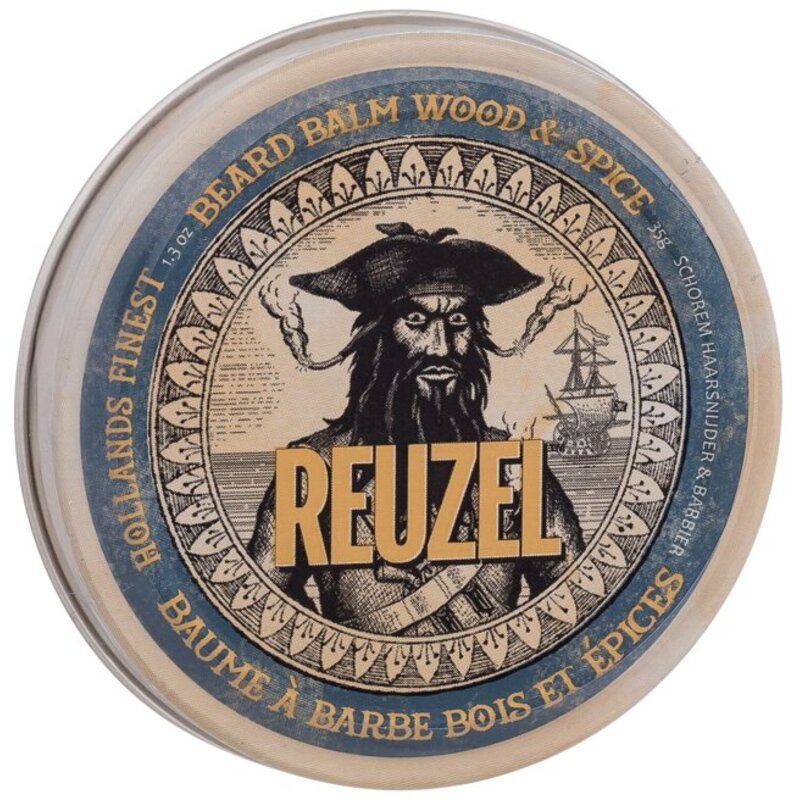 Reuzel Wood & Spice Beard Balm 35g - Skjeggbalm / Skjeggvoks - Pure·Men